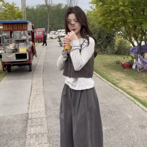 Women's 3-Piece Sun Protection Set with Vest and Pants